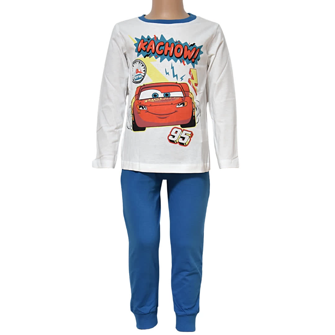 Schlafanzug Disney Cars Lighting McQueen In Petrol 1 Schlafanzug Disney Cars Lighting McQueen In Petrol