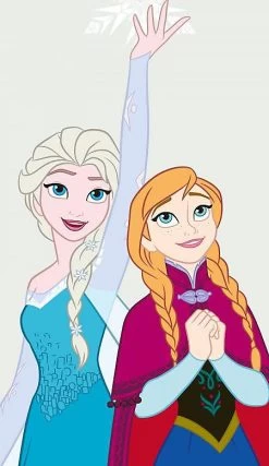 Badetücher Frozen, 70 X 140 Cm