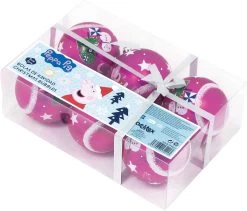 Weihnachtsbaumkugeln/Christbaumkugeln Peppa Pig Fuchsia, 8 Cm, 6 Stück -Angebote Märchen & Magie Store disney die eiskonigin weihnachtsbaumkugeln christbaumkugeln peppa pig fuchsia 8 cm 6 stuck 2