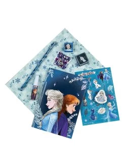 Disney Frozen Notizbuchset "Frozen" In Blau -Angebote Märchen & Magie Store disney frozen notizbuchset frozen in blau 2