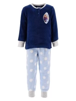 Disney Frozen Pyjama "Frozen" In Dunkelblau/ Hellblau
