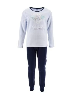 Disney Frozen Pyjama "Frozen" In Hellblau/ Dunkelblau