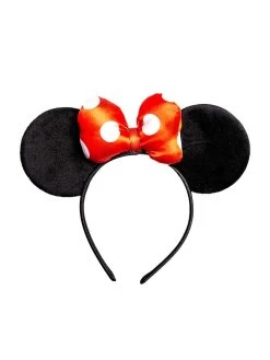Disney Haarreif In Rot/ Schwarz