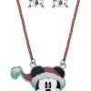 2tlg. Schmuckset "Mickey Mouse"