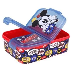 Brotdose Mickey Mouse Mit 3-Fach-Unterteilung In Bunt -Angebote Märchen & Magie Store disney mickey mouse brotdose mickey mouse mit 3 fach unterteilung in bunt 3