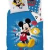 Kinder Bettwäsche-Set "Disney's Mickey Mouse" In Blau