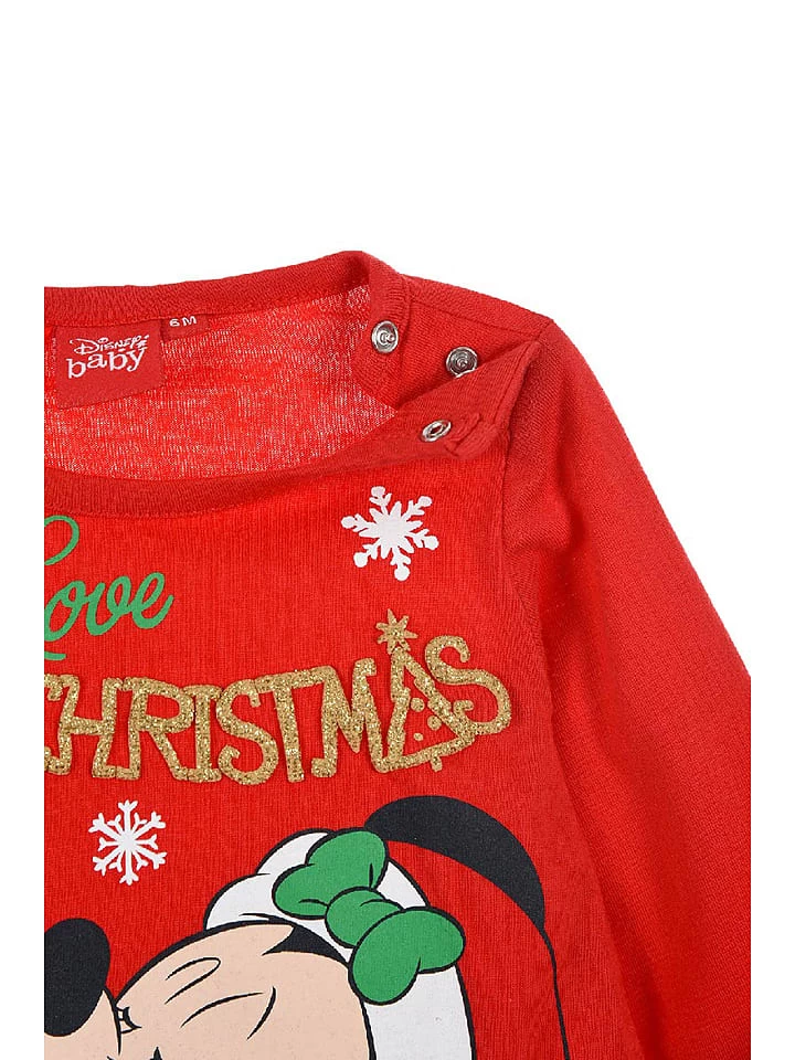 Longsleeve "Mickey" In Rot 4 Longsleeve "Mickey" In Rot – Bild 4