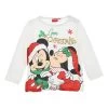 Longsleeve "Mickey" In Weiß