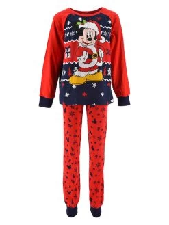 Pyjama "Mickey" In Rot