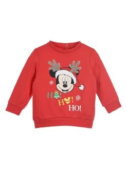 Sweatshirt "Mickey" In Rot