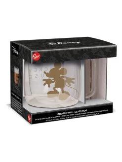 Tasse "Mickey Mouse" In Transparent/ Gold - 290 Ml