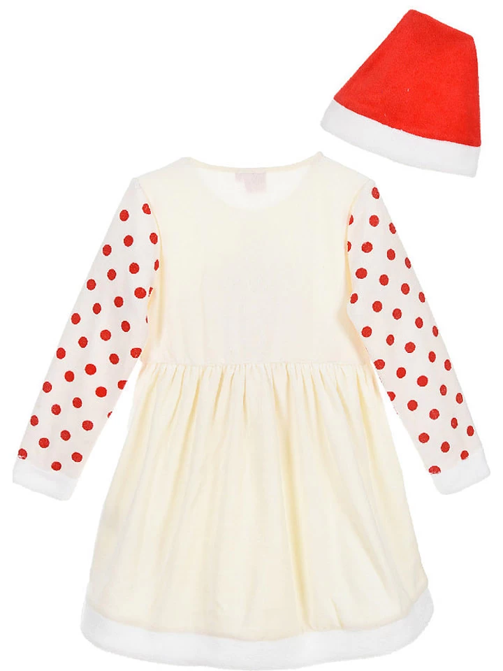 2tlg. Nachtwäsche-Set "Minnie" In Creme/ Rot 2 2tlg. Nachtwäsche-Set "Minnie" In Creme/ Rot – Bild 2