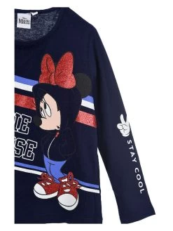 Longsleeve "Minnie Mouse" In Dunkelblau -Angebote Märchen & Magie Store disney minnie mouse longsleeve minnie mouse in dunkelblau 2