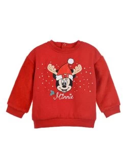Sweatshirt "Minnie" In Rot