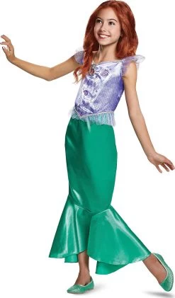 Disney Princess Arielle Kinderkostüm Classic M (7-8 Jahre)
