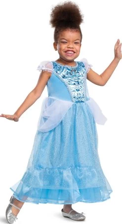 Disney Princess Cinderella Kinderkostüm Adaptive S (4-6 Jahre)