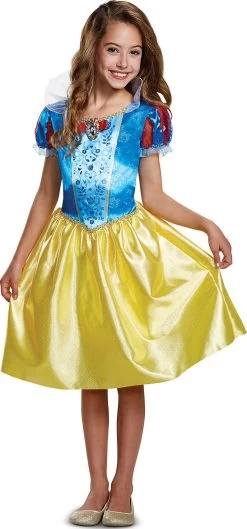 Disney Princess Schneewittchen Kinderkostüm Classic M (7-8 Jahre)