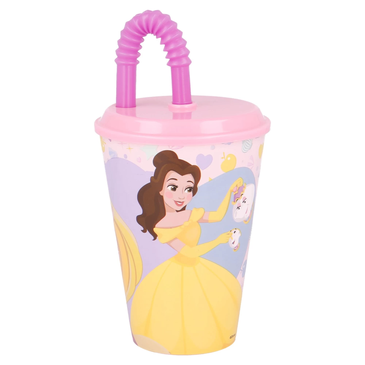 Trinkbecher Mit Deckel Disney Princess In Bunt 2 Trinkbecher Mit Deckel Disney Princess In Bunt – Bild 2