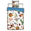2-tlg.Set: Kinderbettwäsche Toy Story In Bunt